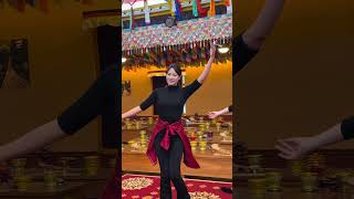 Download lagu Elegant Tibetan Girl Dancing in Traditional Attire  #shangrilatibet #dance #getviral #embracedance mp3