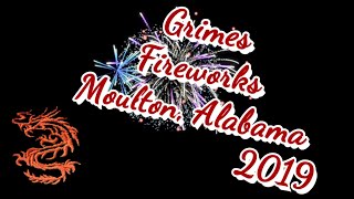 Grimes Fireworks, Moulton Alabama