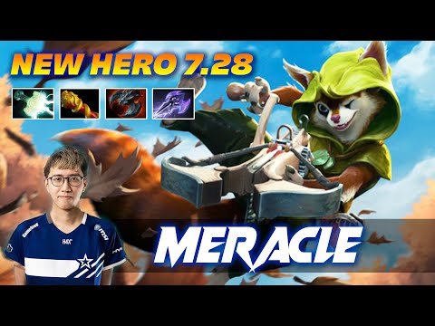 MERACLE HOODWINK - New Hero 7.28 Patch - Dota 2 Pro Gameplay [Watch & Learn]