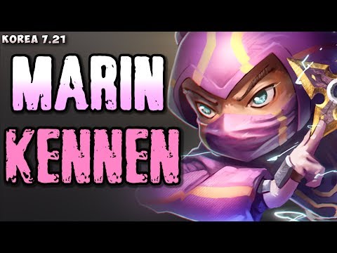 AFS MaRin (532 LP) plays Kennen top v Singed matchup - Korean SoloQ P 7.21