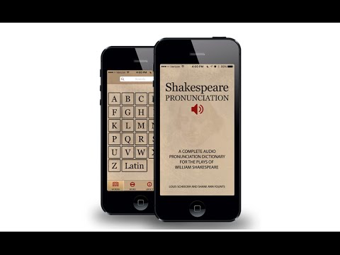 Audio Shakespeare Pronunciation  App