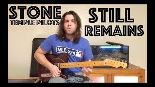 Guitar Lesson: How To Play Still Remains By Stone Temple Pilots