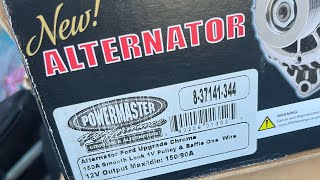 64 Ford Galaxie 150 AMP alternator upgrade from a generator