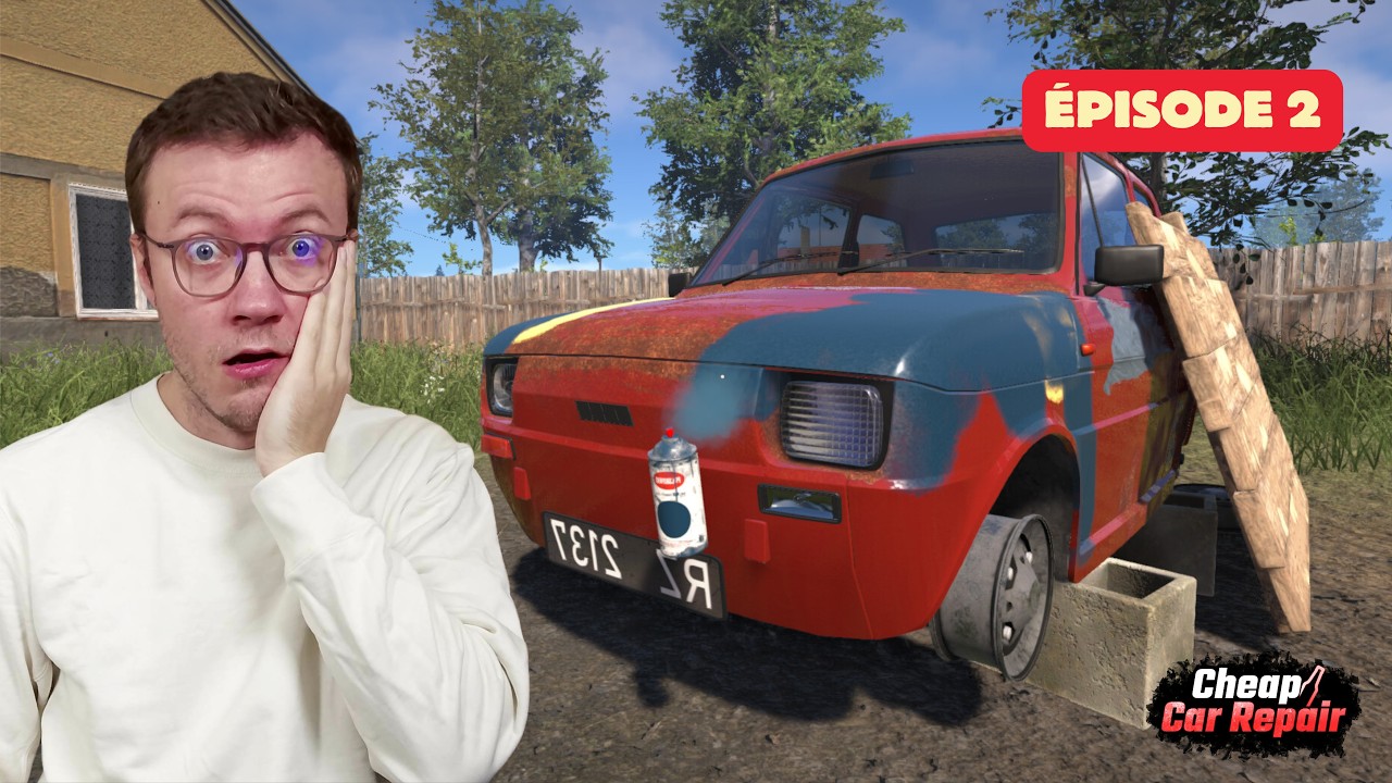 Ship Car Repair — Cheap Car Repair : J'essaie de réparer ma vieille voiture ! EP2