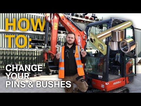 HOW TO: Change your Excavator Pins & Bushes