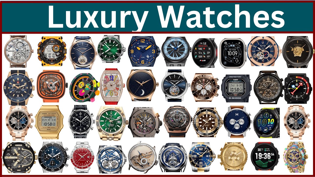 World’s Most Famous 100 Luxury Watches