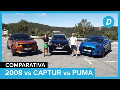 Comparativa SUV: Ford Puma vs Renault Captur vs Peugeot 2008 | Review en español | Diariomotor
