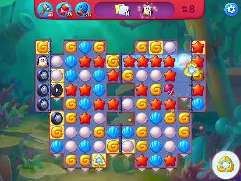 Fishdom Hard level 5953 no boosters フィッシュダム ハード [Friend's]