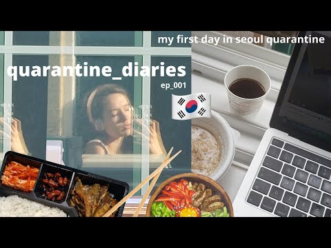 south korean quarantine (day one) // preparing for back to school, minerva university 🇰🇷✨