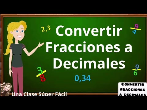 Convert Fractions to Decimals. Super Easy.