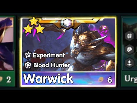 6 Cost 3-Star Warwick!⭐⭐⭐