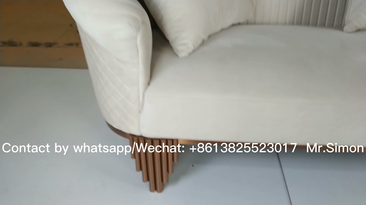 2022 Polular latest design dubai living room sofa sets modern luxury furniture curved sofa set