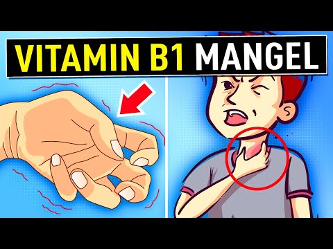 8 Warnzeichen für einen VITAMIN B1 Mangel (Thiamin)