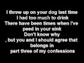 Weird al yankovic Confessions part 3 (Lyrics)