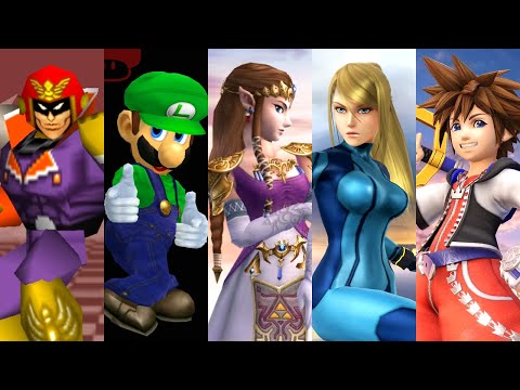 Super Smash Bros. Series - All Character Victory Poses [1999 - 2025]