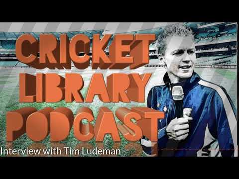 The Cricket Library Podcast - Tim Ludeman (Full Interview)