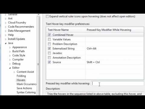 19 How to Turn Off Tooltip in Eclipse Hindi