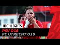 HIGHLIGHTS | Belangrijke overwinning voor PSV O18 ?