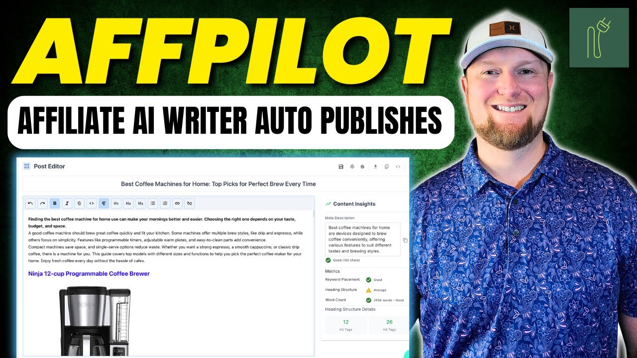 Affpilot Review: AI Content Writer That Actually Impressed Me