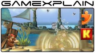 Donkey Kong Country Returns: Cannon Cluster 2-4 (Puzzle Pieces, KONG Letters)