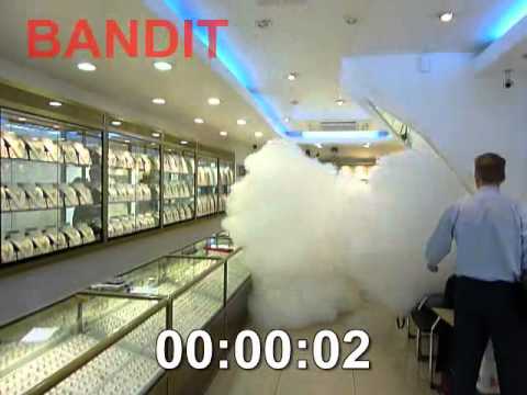 Stop Jewellery Robbery with Fog Bandit - Security fog NOT security smoke