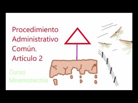 Procedimiento Administrativo Común memoriza fácil. 4