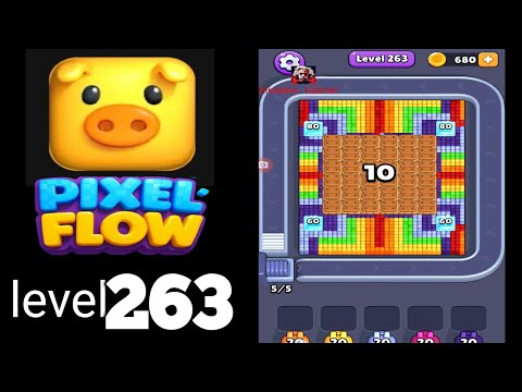 Pixel Flow Level 263 Walkthrough