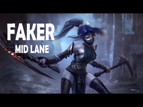 [Korean Challenger] SKT T1 Faker play Akali vs Vladimir - Mid Lane