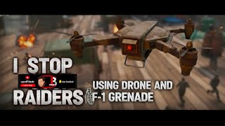 Rust Raiders Get GRENADED by My Drone!