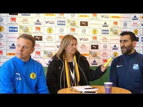 Presskonferens IK Frej - Norrby