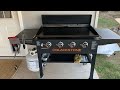 Blackstone 36 inch griddle Unboxing and build