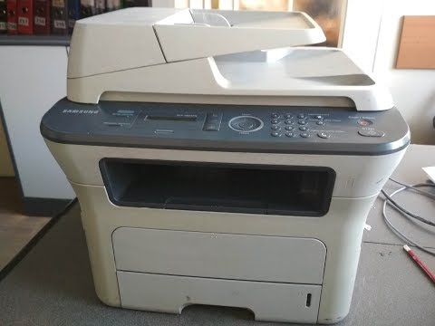 Печать с полосами/дефектами Samsung SCX 4824 - разборка печки, замена тефлонового вала