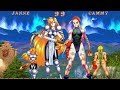 Janne D Arc World Heroes Vs Cammy Street Fighter