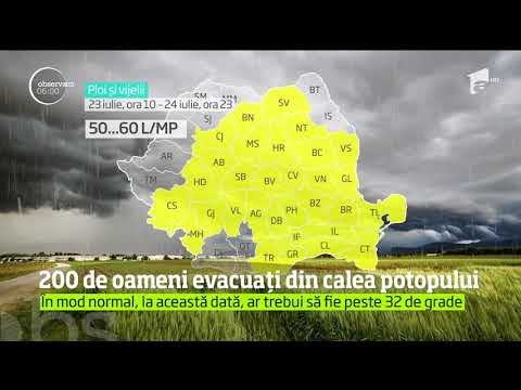 România nu scapă de coşmarul inundaţiilor