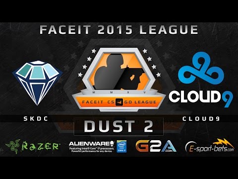 SKDC vs Cloud9 -  Dust 2 (FACEIT 2015 League)