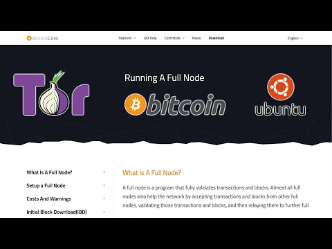 Beginner Tutorial: Bitcoin Core Full Node, TOR, Specter Wallet, Ubuntu Linux (Mac or PC)