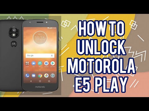 Unlock Motorola Moto E5 Play by imei - SIM network unlock PIN Online Bigunlock.com