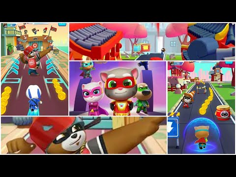 Talking Tom Hero Dash Android Gameplay on Oneplus 6t