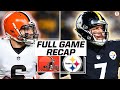Browns vs Steelers: Big Ben gets win on potential final game at Heinz Field | CBS Sports HQ