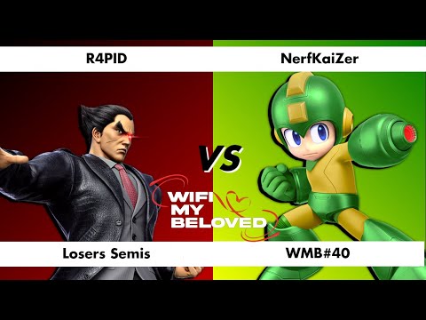WMB#40 | R4PID (Kazuya) Vs NerfKaiZer (Mega Man) | Losers Semis