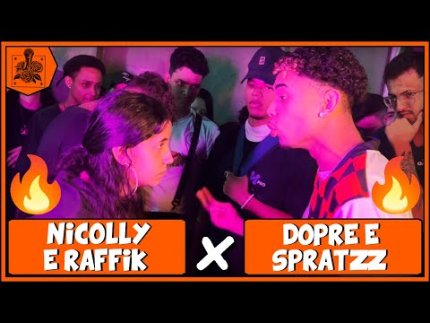 (MEGA FAT4LITY 😨🔥) Dopre e Spratzz x Nicolly e Raffik | 1ªFASE | 169ª Batalha do Ana Rosa