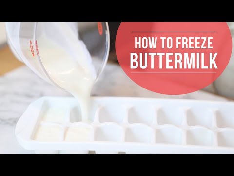 How to Freeze Buttermilk