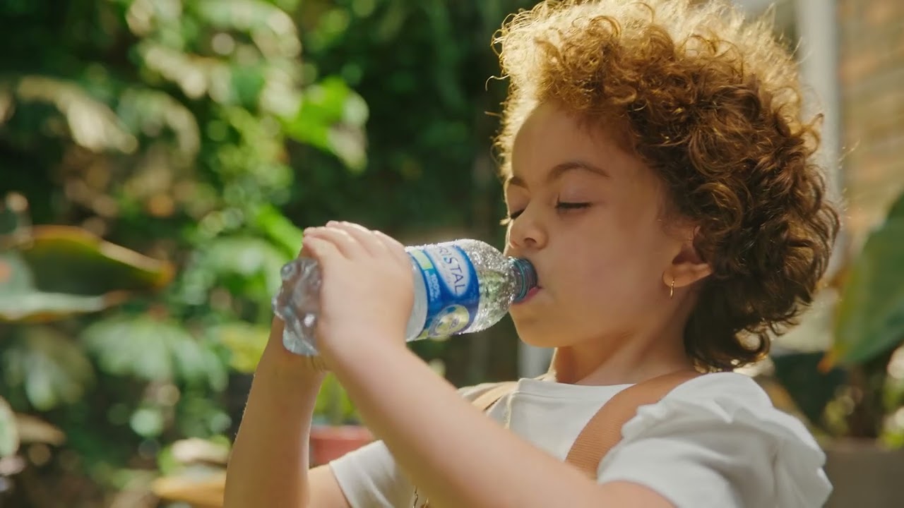 Agua Cristal, botellas eco pack