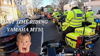 First Time Riding A Yamaha MT10 😮