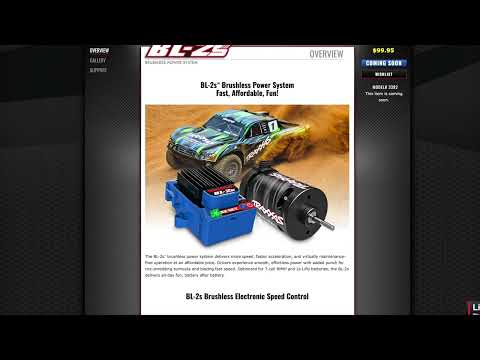 Traxxas BL 2s is not faster than a Titan 12T...initially... But it is still far better
