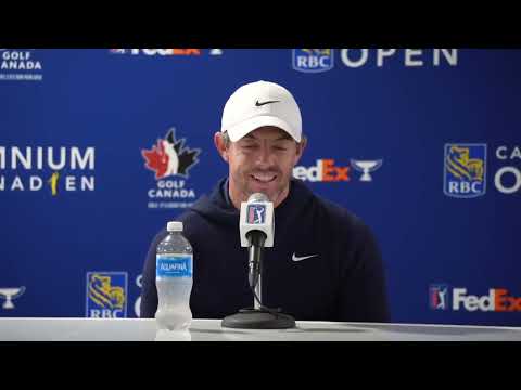 Rory McIlroy Wednesday Press Conference 2024 RBC Canadian Open © PGA Tour