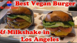 Best Vegan Burger & Shake in Los Angeles (NoMoo Burgers)