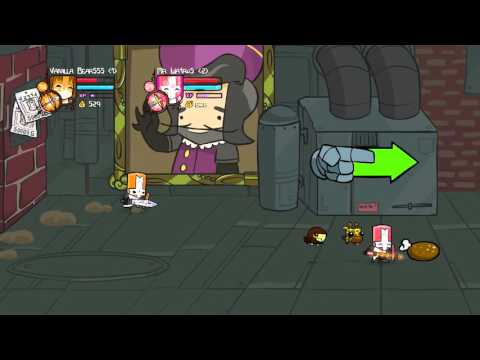 Let's Play Castle Crashers - #28 - 'Gimme a topic.' 'Uhhhhhh…' - Impossible Mode - Fiery Passion
