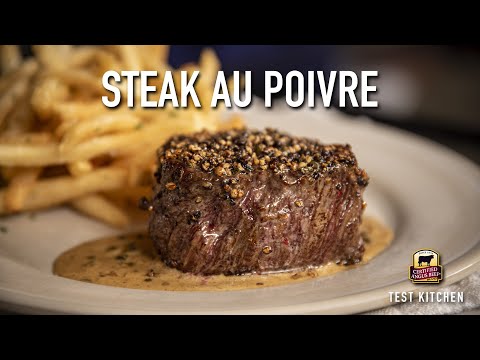 How to Make Steak Au Poivre | Classic French Recipe