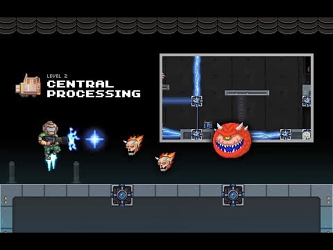 MiniDoom 2 - Stage 2, Central Processing (Arcade, Ultra-Violence) (ALL SECRETS)